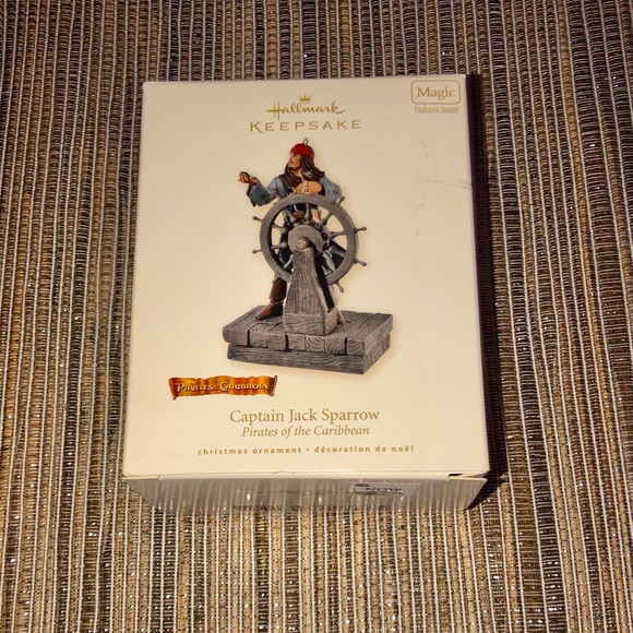 Hallmark Other - Captain Jack Sparrow Christmas Ornament